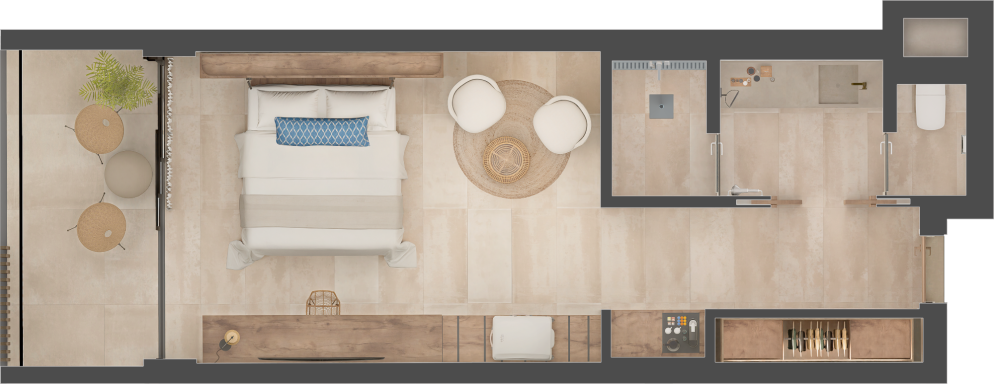 Grundriss  Hotel-Appartement 